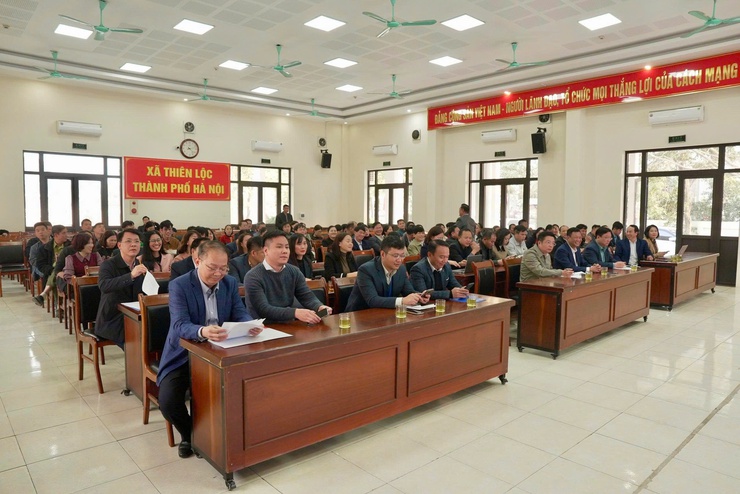 Xã Thiên Lộc tổ chức hội nghị triển khai một số nhiệm vụ trọng tâm quí I/2026- Ảnh 3.