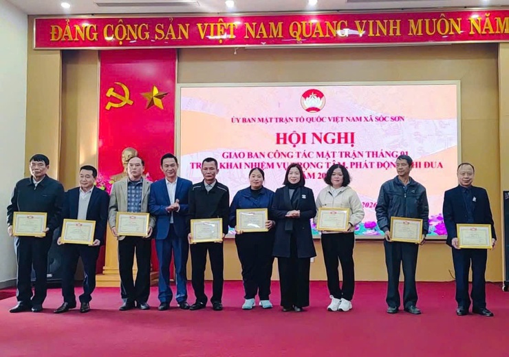 MTTQ XÃ SÓC SƠN QUYẾT TÂM ĐƯA NGHỊ QUYẾT VÀO CUỘC SỐNG, THỰC HIỆN THẮNG LỢI NHIỆM VỤ CHÍNH TRỊ CỦA ĐỊA PHƯƠNG- Ảnh 3.