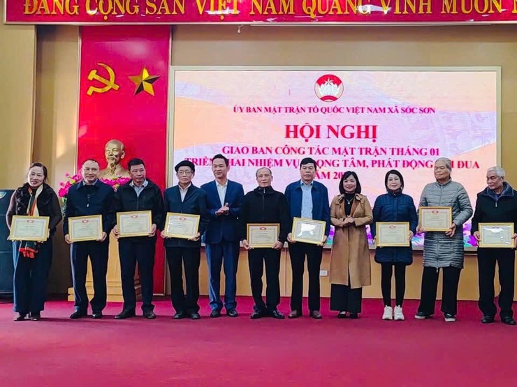 MTTQ XÃ SÓC SƠN QUYẾT TÂM ĐƯA NGHỊ QUYẾT VÀO CUỘC SỐNG, THỰC HIỆN THẮNG LỢI NHIỆM VỤ CHÍNH TRỊ CỦA ĐỊA PHƯƠNG- Ảnh 4.