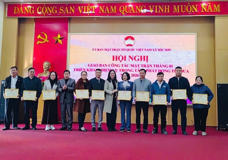 MTTQ XÃ SÓC SƠN QUYẾT TÂM ĐƯA NGHỊ QUYẾT VÀO CUỘC SỐNG, THỰC HIỆN THẮNG LỢI NHIỆM VỤ CHÍNH TRỊ CỦA ĐỊA PHƯƠNG- Ảnh 5.