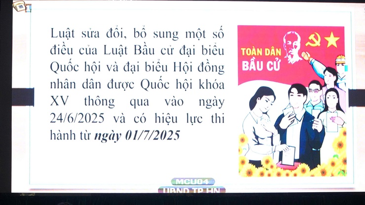  DÂN HÒA CHỦ ĐỘNG TIẾP CẬN LUẬT BẦU CỬ SỬA ĐỔI, BỔ SUNG QUA HỘI NGHỊ TẬP HUẤN TRỰC TUYẾN CỦA TP HÀ NỘI- Ảnh 3.