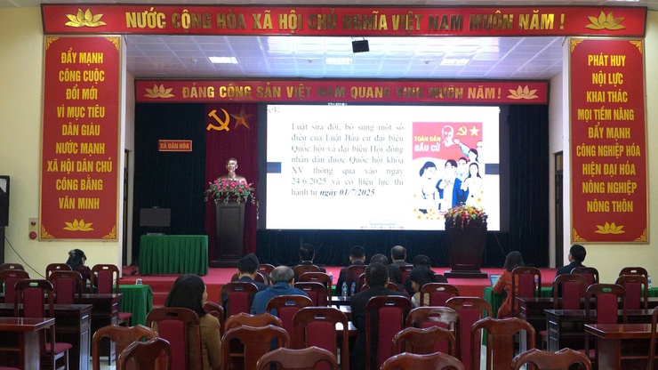  DÂN HÒA CHỦ ĐỘNG TIẾP CẬN LUẬT BẦU CỬ SỬA ĐỔI, BỔ SUNG QUA HỘI NGHỊ TẬP HUẤN TRỰC TUYẾN CỦA TP HÀ NỘI- Ảnh 1.