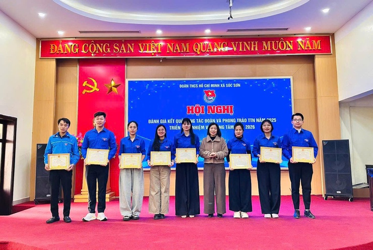 ĐOÀN THANH NIÊN XÃ SÓC SƠN ĐÁNH GIÁ CÔNG TÁC ĐOÀN VÀ PHONG TRÀO TTN XÃ SÓC SƠN NĂM 2025, TRIỂN KHAI NHIỆM VỤ NĂM 2026- Ảnh 4.