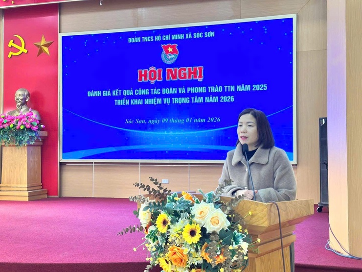 ĐOÀN THANH NIÊN XÃ SÓC SƠN ĐÁNH GIÁ CÔNG TÁC ĐOÀN VÀ PHONG TRÀO TTN XÃ SÓC SƠN NĂM 2025, TRIỂN KHAI NHIỆM VỤ NĂM 2026- Ảnh 1.