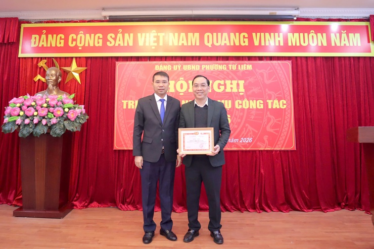 Đảng ủy UBND phường Từ Liêm tổng kết công tác năm 2025, triển khai nhiệm vụ năm 2026- Ảnh 7.