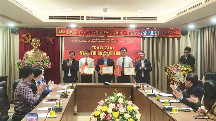 TUẦN 1 CUỘC THI TÌM HIỀU NGHỊ QUYẾT ĐẠI HỘI XVIII ĐẢNG BỘ TP HÀ NỘI:

HƠN 201.860 LƯỢT THAM GIA - LAN TỎA MẠNH MẼ TRONG CÁN BỘ, ĐẢNG VIÊN VÀ NHÂN DÂN- Ảnh 1.