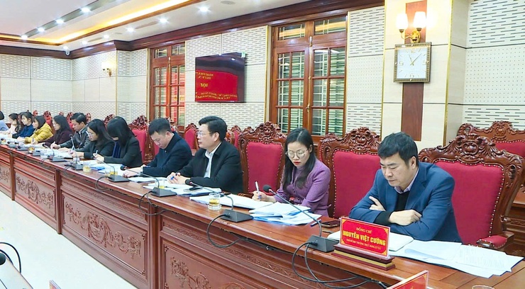 Thường trực Đảng ủy xã làm việc với Phòng Kinh tế, phòng VH-XH về Chương trình công tác năm 2026- Ảnh 4.