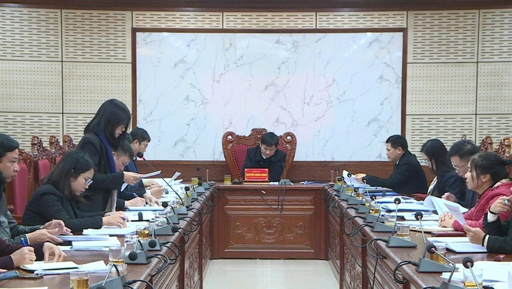 Thường trực Đảng ủy xã làm việc với Phòng Kinh tế, phòng VH-XH về Chương trình công tác năm 2026- Ảnh 8.