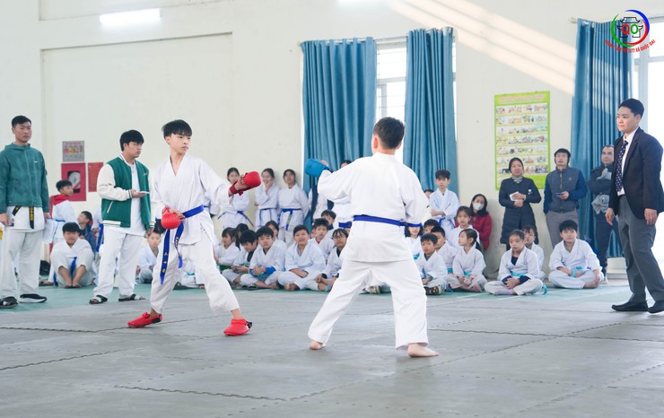 CLB Karatedo Quang Phong tổ chức kỳ thi lên đai Karate lần thứ I năm 2026 cho hơn 150 võ sinh- Ảnh 14.