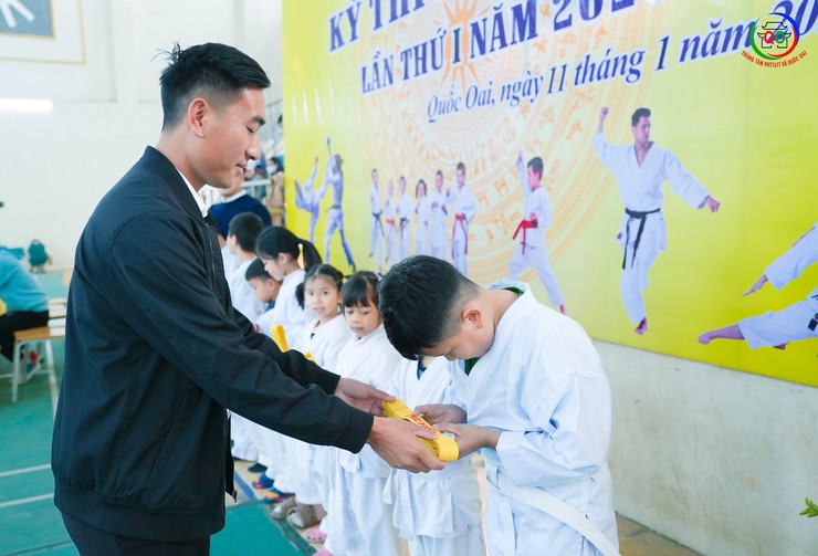 CLB Karatedo Quang Phong tổ chức kỳ thi lên đai Karate lần thứ I năm 2026 cho hơn 150 võ sinh- Ảnh 17.