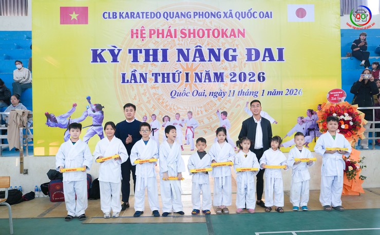 CLB Karatedo Quang Phong tổ chức kỳ thi lên đai Karate lần thứ I năm 2026 cho hơn 150 võ sinh- Ảnh 18.