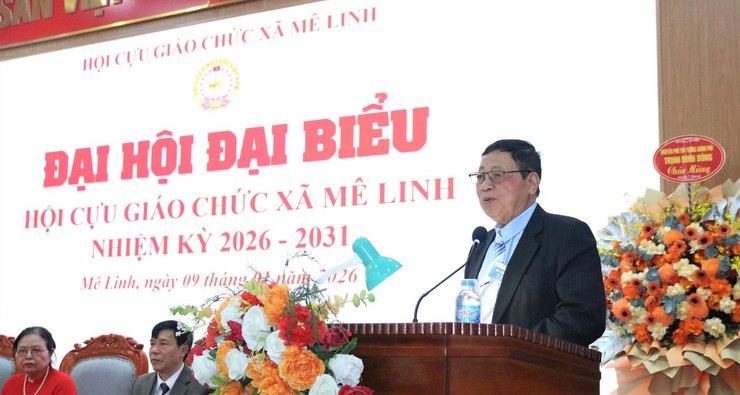 Đại hội Đại biểu Hội Cựu giáo chức xã Mê Linh nhiệm kỳ 2026 - 2031 thành công tốt đẹp- Ảnh 3.