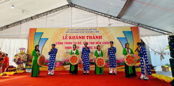 XÃ SÓC SƠN LONG TRỌNG TỔ CHỨC LỄ KHÁNH THÀNH- Ảnh 6.