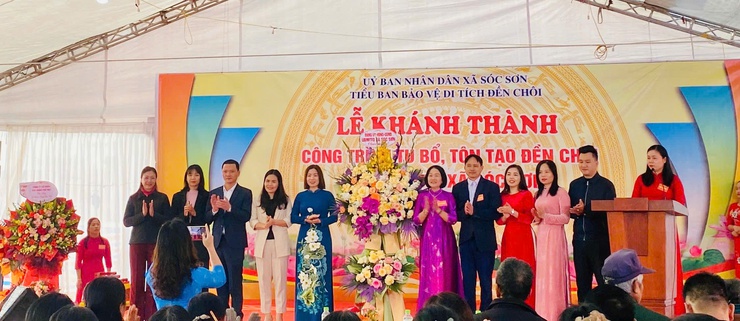 XÃ SÓC SƠN LONG TRỌNG TỔ CHỨC LỄ KHÁNH THÀNH- Ảnh 2.