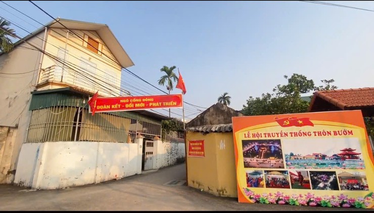 Từ mô hình "Ngõ xóm đoàn kết đón Tết bình an" của Chi đoàn Thanh niên đến mùa xuân đoàn kết của thôn Bướm, xã Phúc Thọ- Ảnh 4.