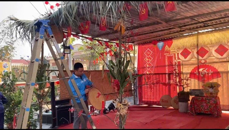 Từ mô hình "Ngõ xóm đoàn kết đón Tết bình an" của Chi đoàn Thanh niên đến mùa xuân đoàn kết của thôn Bướm, xã Phúc Thọ- Ảnh 2.