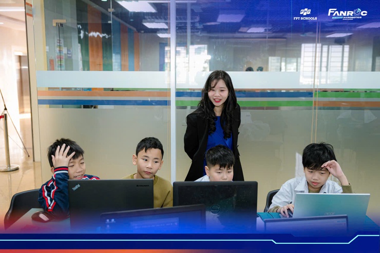 Học sinh THCS Hữu Bằng giành 2 giải Nhất tại cuộc thi AI & Robotics FPT Schools- Ảnh 2.