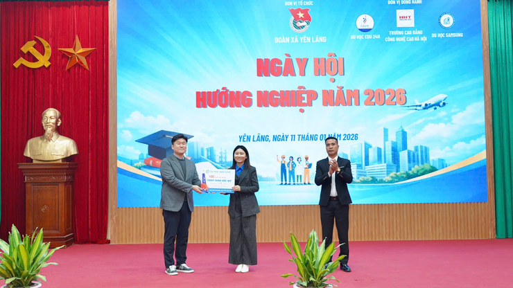 Ngày hội hướng nghiệp xã Yên Lãng năm 2026: Mở hướng đi nghề nghiệp mới cho thanh niên- Ảnh 8.