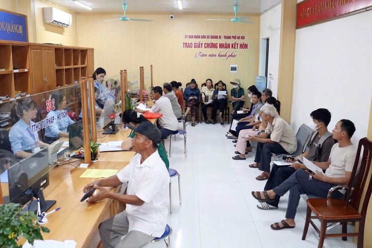 Cải cách thủ tục hành chính – Nỗ lực vượt khó, lấy sự hài lòng của Nhân dân làm thước đo tại xã Quảng Bị- Ảnh 1.