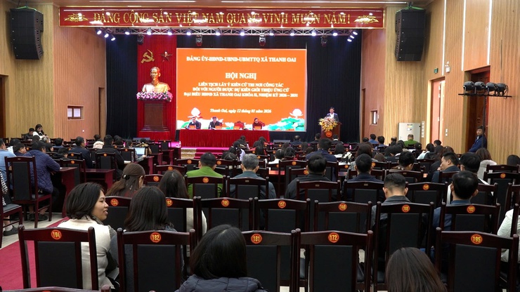 Xã Thanh Oai: Lấy ý kiến cử tri với người được dự kiến giới thiệu ứng cử đại biểu HĐND xã khóa II, nhiệm kỳ 2026 – 2031- Ảnh 6.