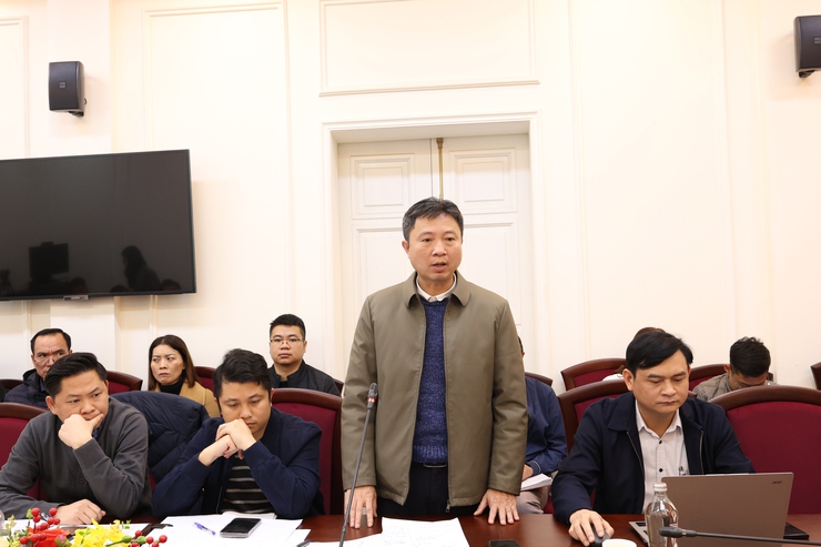 Thường trực Đảng ủy xã Vân Đình làm việc với Phòng Kinh tế và Ban Quản lý dự án Đầu tư - Hạ tầng- Ảnh 5.