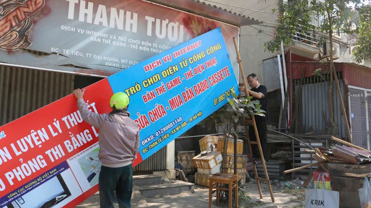 MỸ ĐỨC QUYẾT LIỆT RA QUÂN GIẢI TỎA HÀNH LANG AN TOÀN GIAO THÔNG, LẬP LẠI KỶ CƯƠNG VĂN MINH ĐÔ THỊ- Ảnh 11.