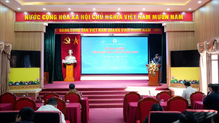 Lễ ra quân Tổng điều tra kinh tế năm 2026- Ảnh 1.