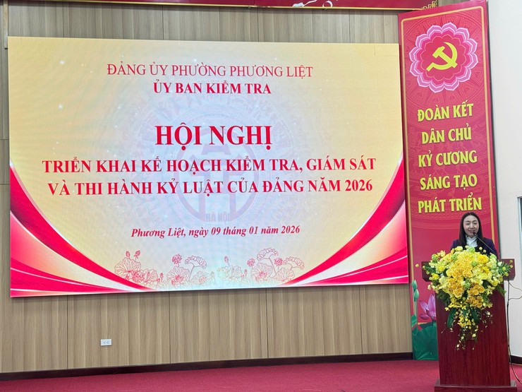 Hội nghị triển khai kế hoạch kiểm tra, giám sát và thi hành kỷ luật của Đảng năm 2026- Ảnh 4.