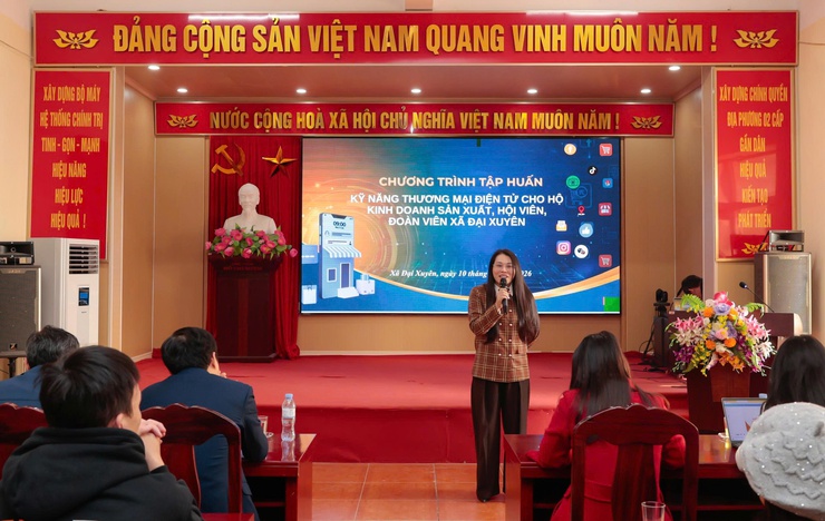 Livestream – “đòn bẩy số” thúc đẩy tiêu thụ nông sản và phát triển kinh tế số tại  Đại Xuyên- Ảnh 4.
