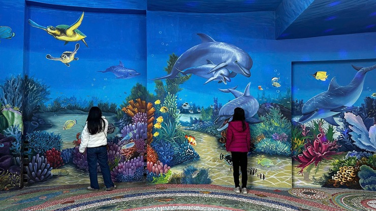 "Nhà gương kỳ ảo" - Trải nghiệm thú vị, hấp dẫn tại công viên Thống Nhất, phường Hai Bà Trưng.- Ảnh 9.