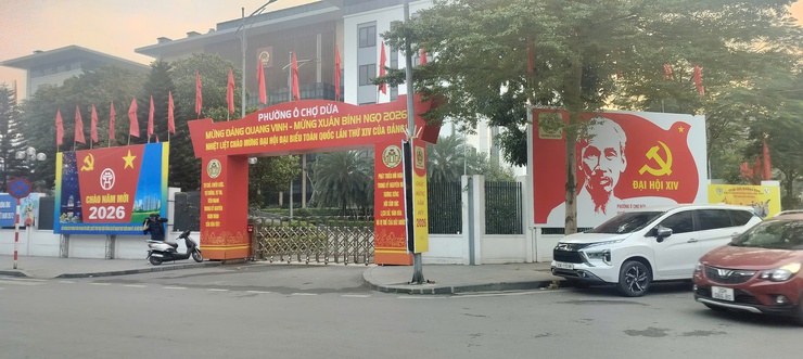 Tuyên truyền, cổ động trực quan Chào mừng Đại hội đại biểu toàn quốc lần thứ XIV của Đảng, mừng Xuân Bính Ngọ 2026- Ảnh 1.