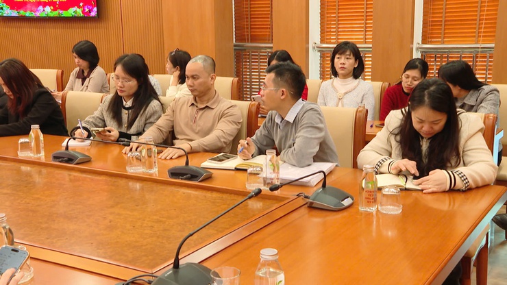 Xã Thanh Trì tổ chức hội nghị liên tịch lấy ý kiến cử tri nơi công tác đối với người ứng cử đại biểu HĐND TP nhiệm kỳ 2026–2031- Ảnh 3.