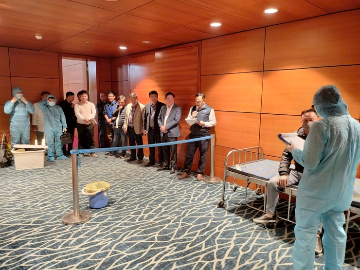 Ngành Y tế Hà Nội tham gia sơ duyệt bảo đảm công tác y tế phục vụ Đại hội XIV của Đảng- Ảnh 2.