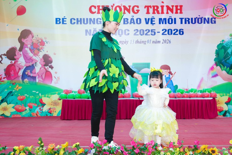 TRƯỜNG MẦM NON QUỐC OAI - TỔ CHỨC CHƯƠNG TRÌNH "BÉ CHUNG TAY BẢO VỆ MÔI TRƯỜNG" NĂM HỌC 2025 – 2026"- Ảnh 13.