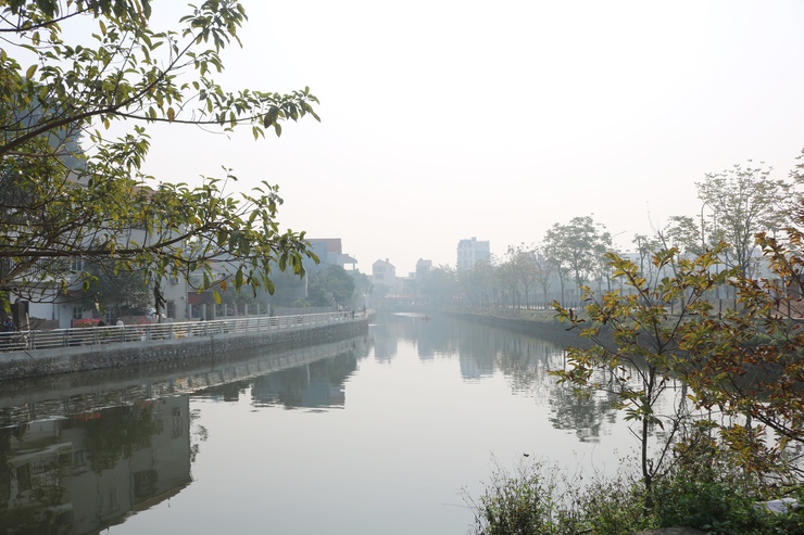 Bí thư Đảng ủy, Chủ tịch HĐND xã Quốc Oai Nguyễn Trường Sơn kiểm tra tiến độ các dự án trọng điểm trên địa bàn- Ảnh 14.