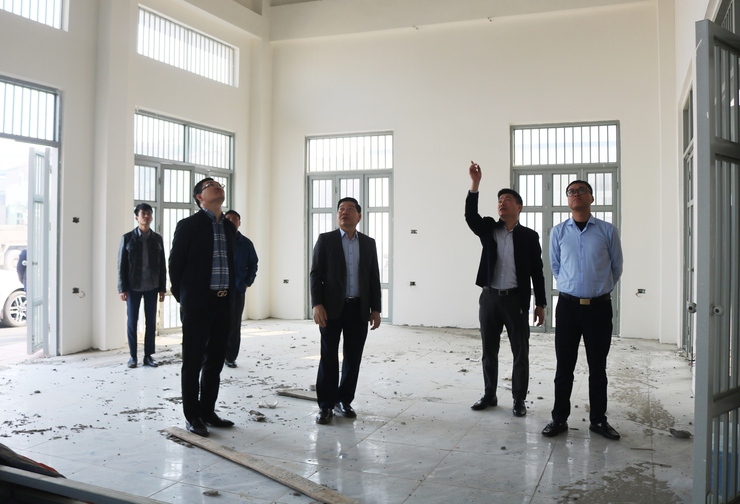 Bí thư Đảng ủy, Chủ tịch HĐND xã Quốc Oai Nguyễn Trường Sơn kiểm tra tiến độ các dự án trọng điểm trên địa bàn- Ảnh 22.