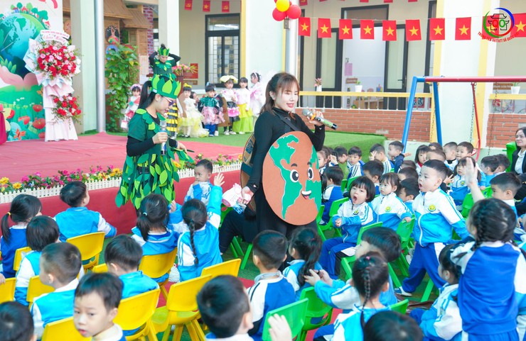TRƯỜNG MẦM NON QUỐC OAI - TỔ CHỨC CHƯƠNG TRÌNH "BÉ CHUNG TAY BẢO VỆ MÔI TRƯỜNG" NĂM HỌC 2025 – 2026"- Ảnh 9.