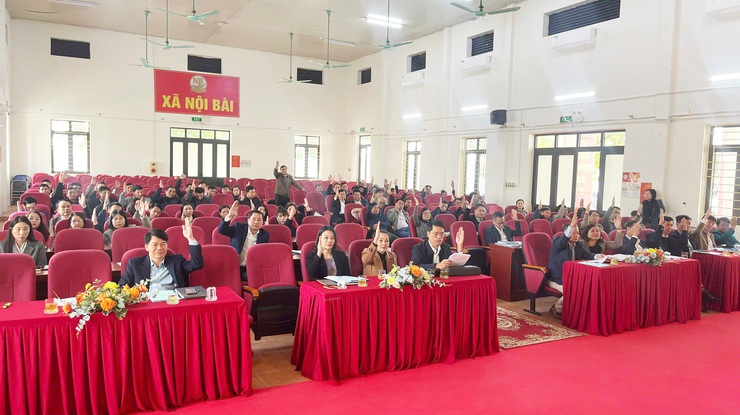 ĐẢNG UỶ XÃ NỘI BÀI TỔ CHỨC HỘI NGHỊ BAN LÃNH ĐẠO MỞ RỘNG THẢO LUẬN, GIỚI THIỆU NGƯỜI ỨNG CỬ ĐẠI BIỂU HĐND XÃ NHIỆM KỲ 2026-2031- Ảnh 3.