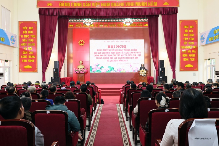 Quảng Bị: Nâng cao chất lượng, hiệu quả công tác quản lý nhà nước về gia đình- Ảnh 1.