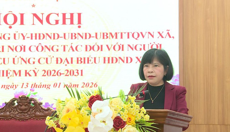 Xã Phúc Lộc tổ chức Hội nghị liên tịch lấy ý kiến cử tri nơi công tác đối với người được giới thiệu ứng cử đại biểu HĐND xã nhiệm kỳ 2026-2031- Ảnh 2.