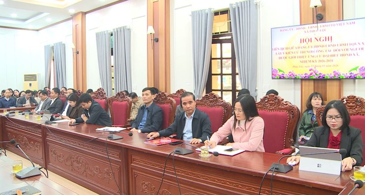 Xã Phúc Lộc tổ chức Hội nghị liên tịch lấy ý kiến cử tri nơi công tác đối với người được giới thiệu ứng cử đại biểu HĐND xã nhiệm kỳ 2026-2031- Ảnh 5.