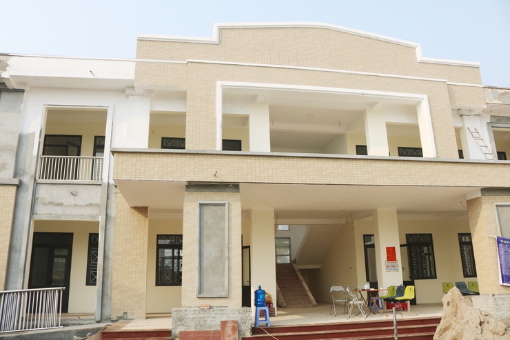 Bí thư Đảng ủy, Chủ tịch HĐND xã Quốc Oai Nguyễn Trường Sơn kiểm tra tiến độ các dự án trọng điểm trên địa bàn- Ảnh 9.