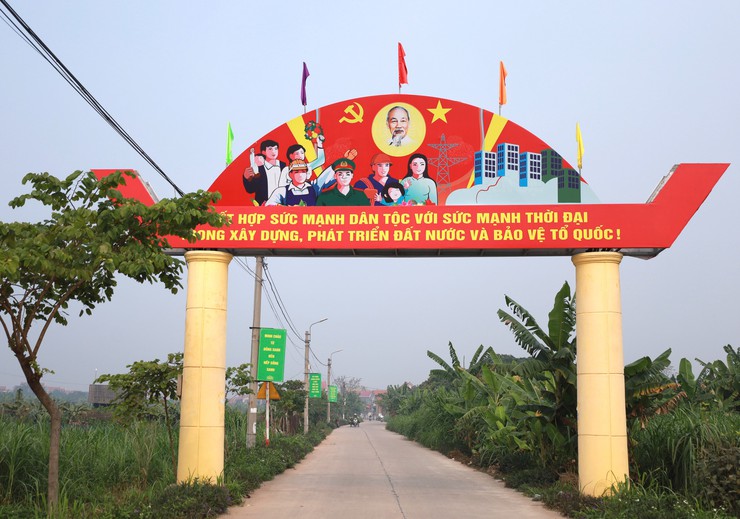 Xã đảo Minh Châu rực rỡ cờ hoa chào mừng Đại hội Đảng toàn quốc lần thứ XIV- Ảnh 5.