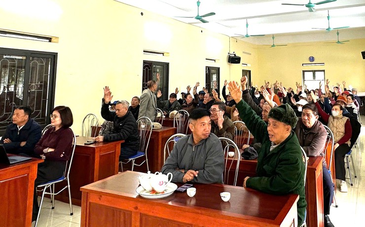 CÁC THÔN THUỘC XÃ NỘI BÀI TỔ CHỨC HỘI NGHỊ CỬ TRI GIỚI THIỆU NGƯỜI CỦA THÔN ỨNG CỬ ĐẠI BIỂU HĐND XÃ, NHIỆM KỲ 2026 – 2031- Ảnh 3.