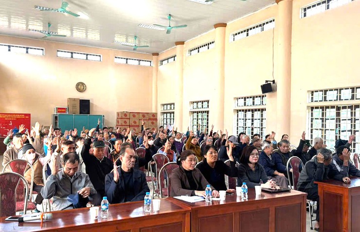 CÁC THÔN THUỘC XÃ NỘI BÀI TỔ CHỨC HỘI NGHỊ CỬ TRI GIỚI THIỆU NGƯỜI CỦA THÔN ỨNG CỬ ĐẠI BIỂU HĐND XÃ, NHIỆM KỲ 2026 – 2031- Ảnh 9.