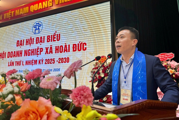 Đại hội đại biểu Hội doanh nghiệp xã Hoài Đức, lần thứ nhất, nhiệm kỳ 2025 – 2030- Ảnh 6.