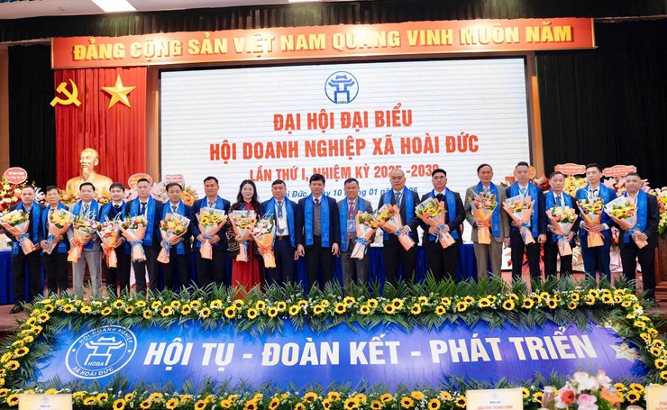 Đại hội đại biểu Hội doanh nghiệp xã Hoài Đức, lần thứ nhất, nhiệm kỳ 2025 – 2030- Ảnh 7.