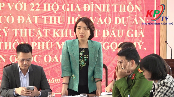 UBND xã Kiều Phú tổ chức hội nghị đối thoại với các hộ dân bị thu hồi đất phục vụ Dự án xây dựng hạ tầng kỹ thuật khu đấu giá quyền sử dụng đất điểm ĐG04/2019 thôn Phú Mỹ- Ảnh 6.