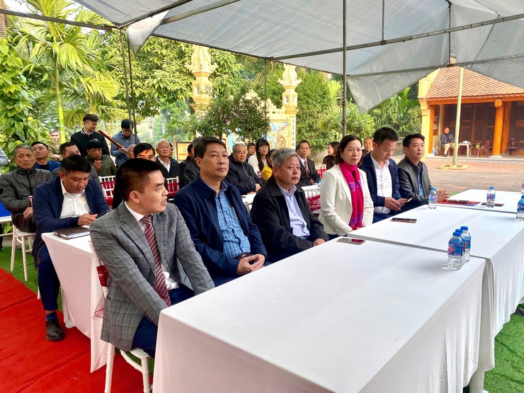 Lễ khởi công Công trình tu bổ, tôn tạo Cụm di tích Đền Nhà Bà và Nhà thờ họ Đặng- Ảnh 1.