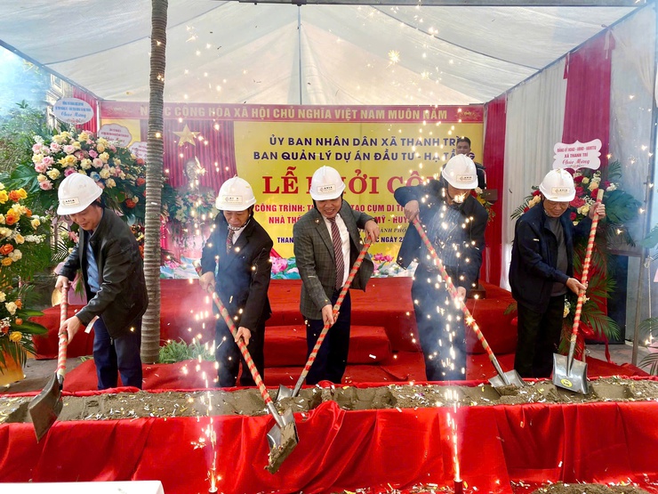 Lễ khởi công Công trình tu bổ, tôn tạo Cụm di tích Đền Nhà Bà và Nhà thờ họ Đặng- Ảnh 4.